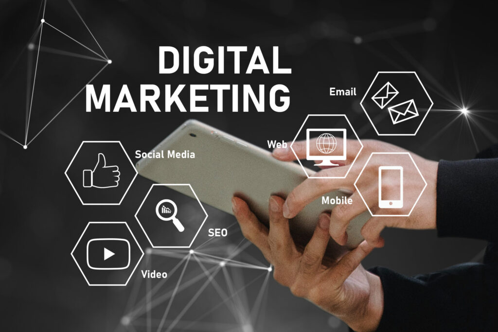 Franchise owner using digital marketing strategies to grow business in India