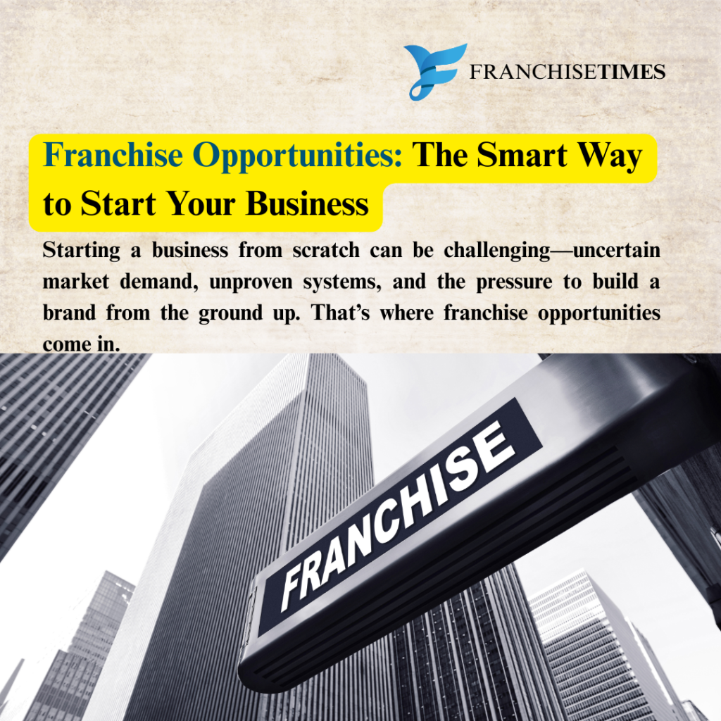 Franchise Opportunities: The Smart Way to Start Your Business