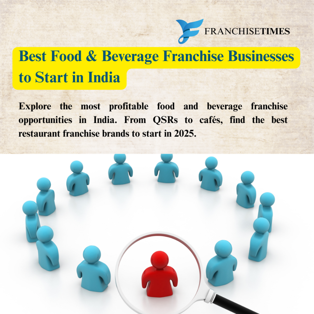 Best Food & Beverage Franchise Businesses to Start in India (2025)
