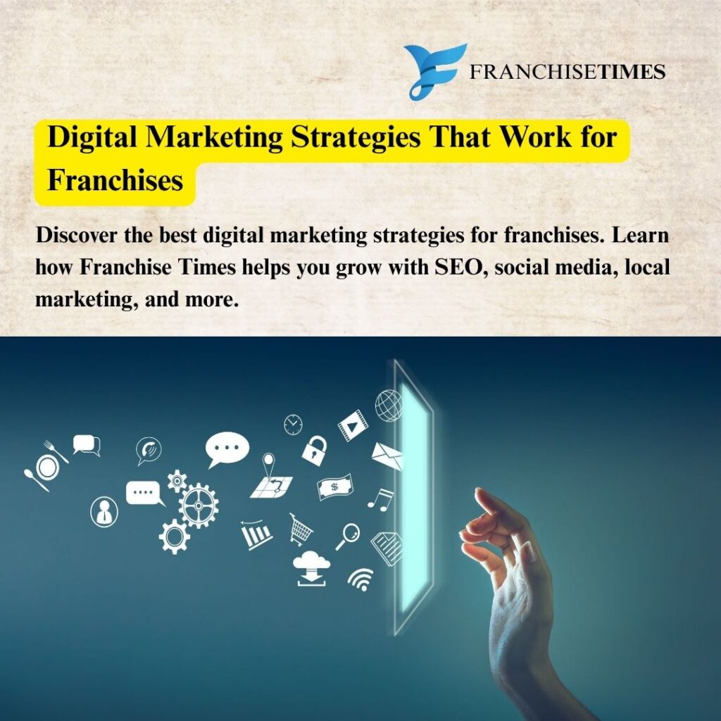 Digital marketing strategies for growing franchise businesses