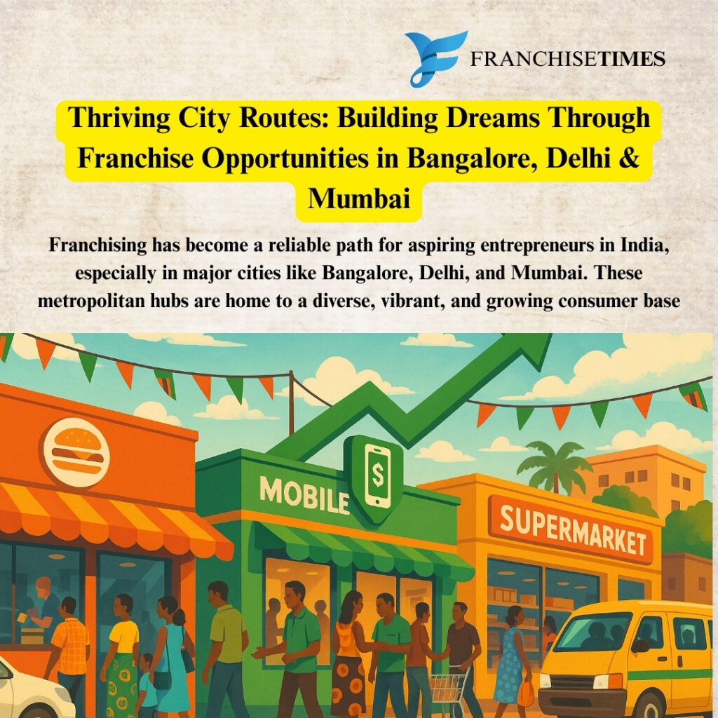Franchise business opportunities in Cities