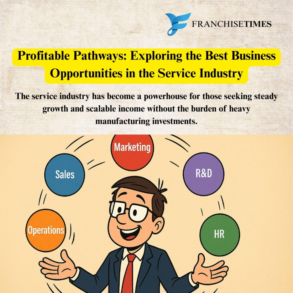 Service industry business opportunities for profitable growth