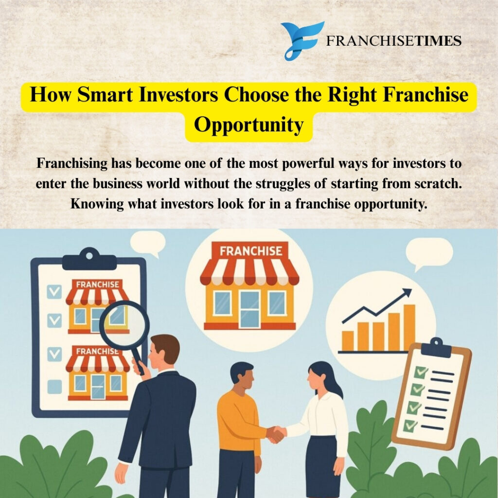 Smart investor reviewing franchise opportunities
