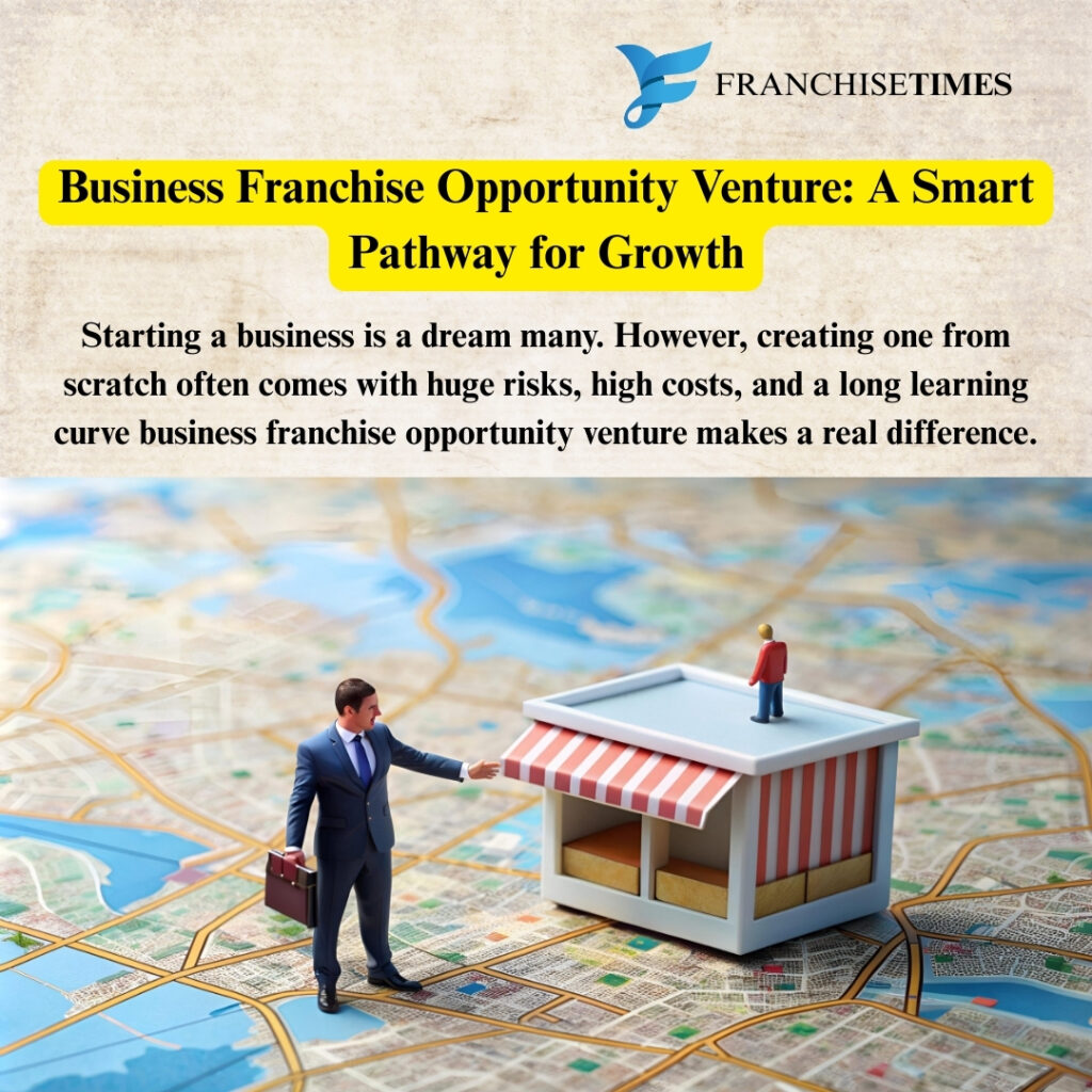 Business Franchise Opportunity Venture