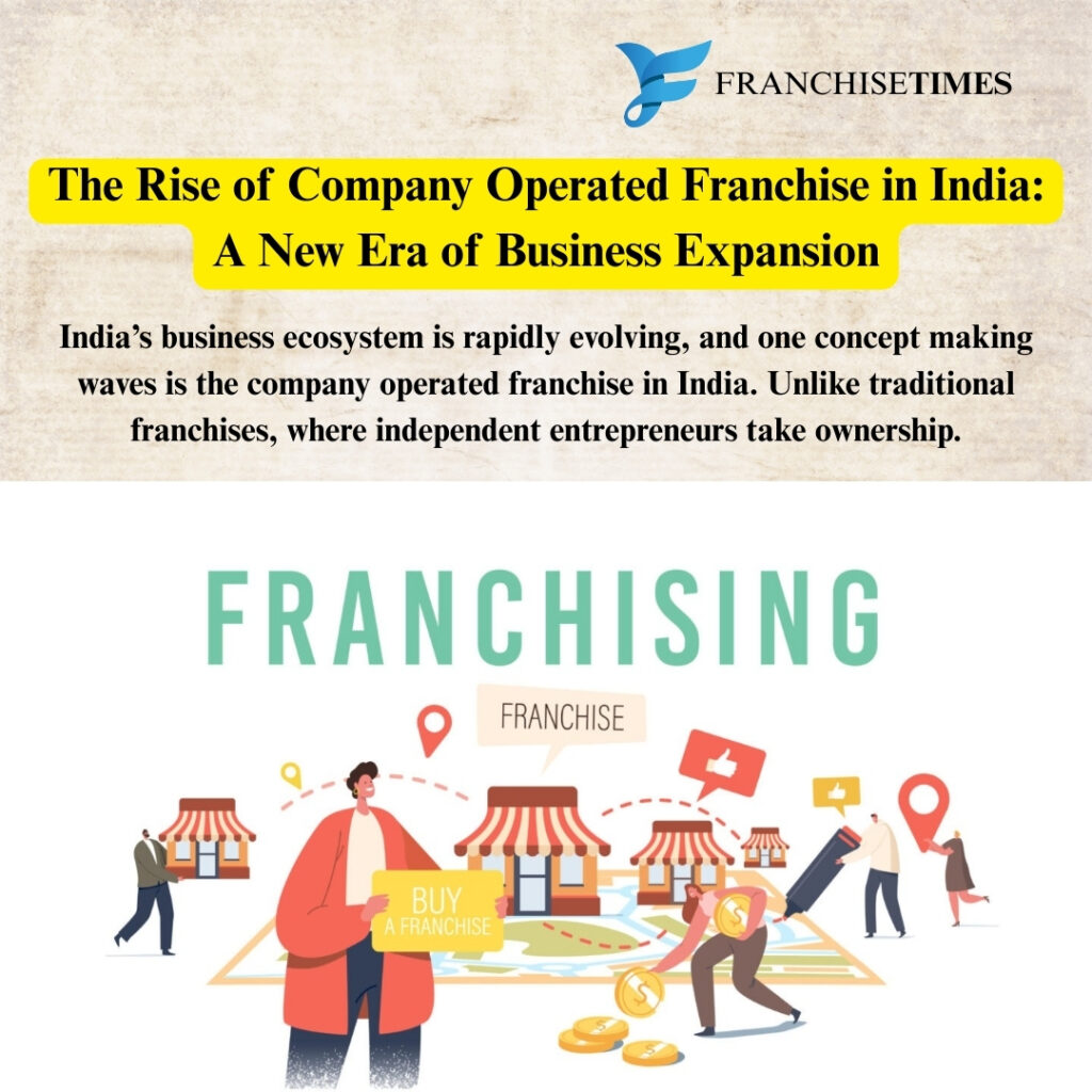 Company Operated Franchise India