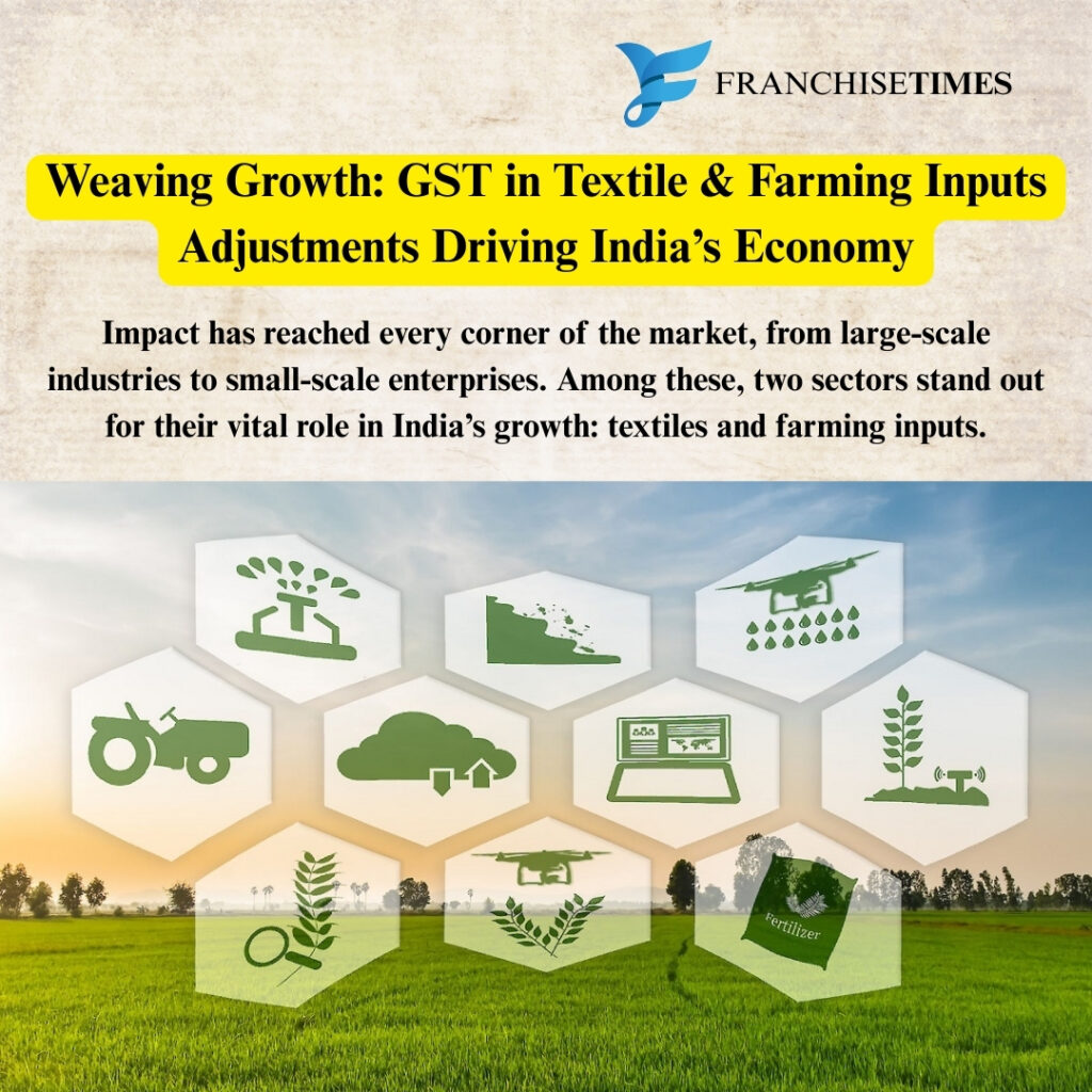 GST in textile farming growth